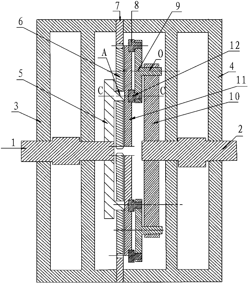 Power system and planet gear driving device thereof