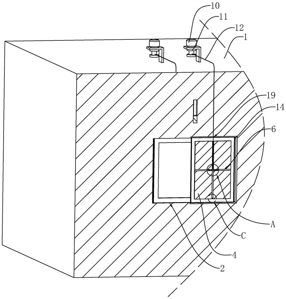 A fire evacuation system