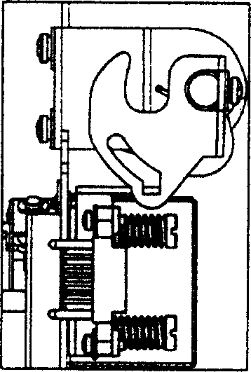 Linkwork of quick press roller handle and plug