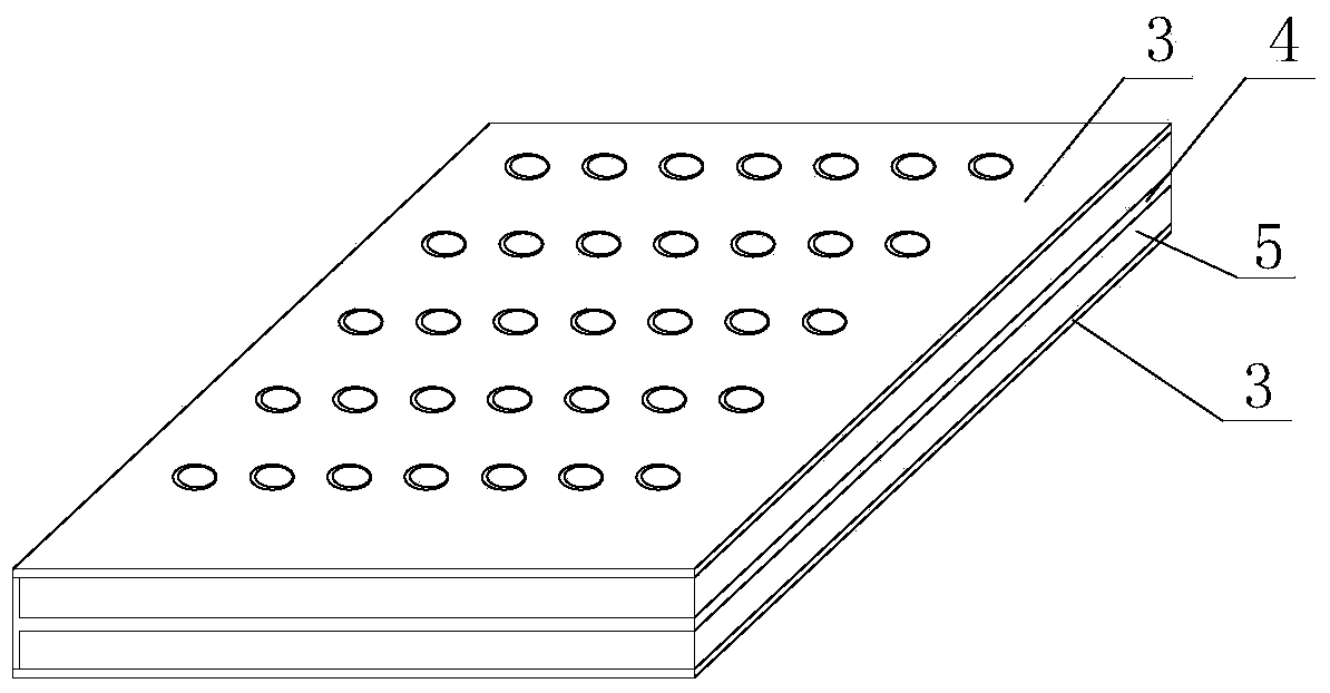 Design method, structure and application of resonance type silencer inside waste heat boiler