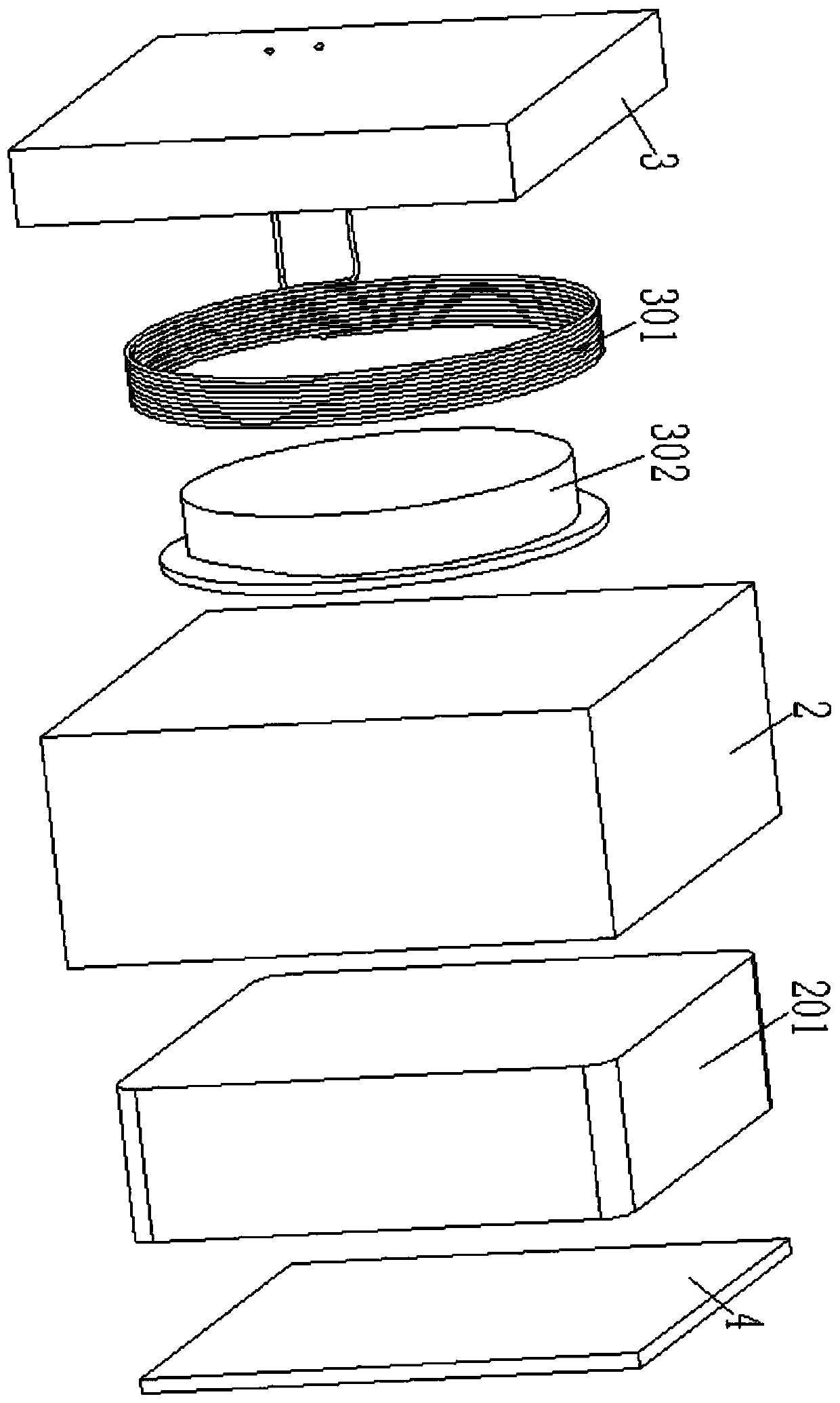 Magnetic control type information recording equipment and recording method thereof