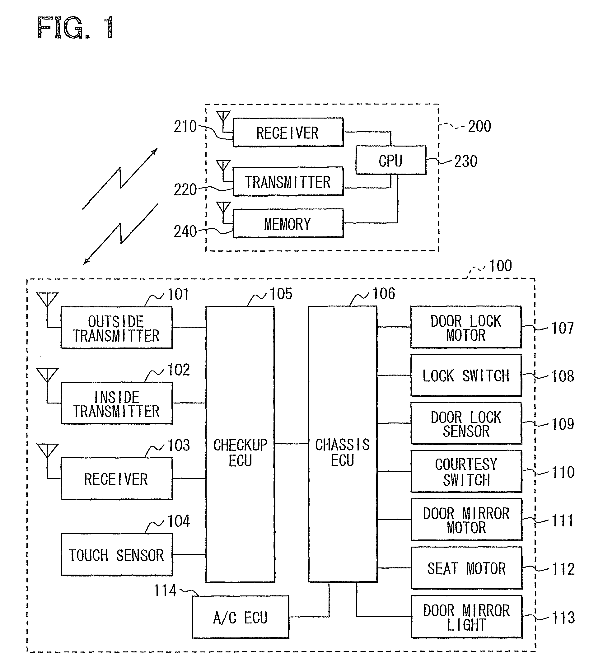 Vehicle device control system with a disabling feature