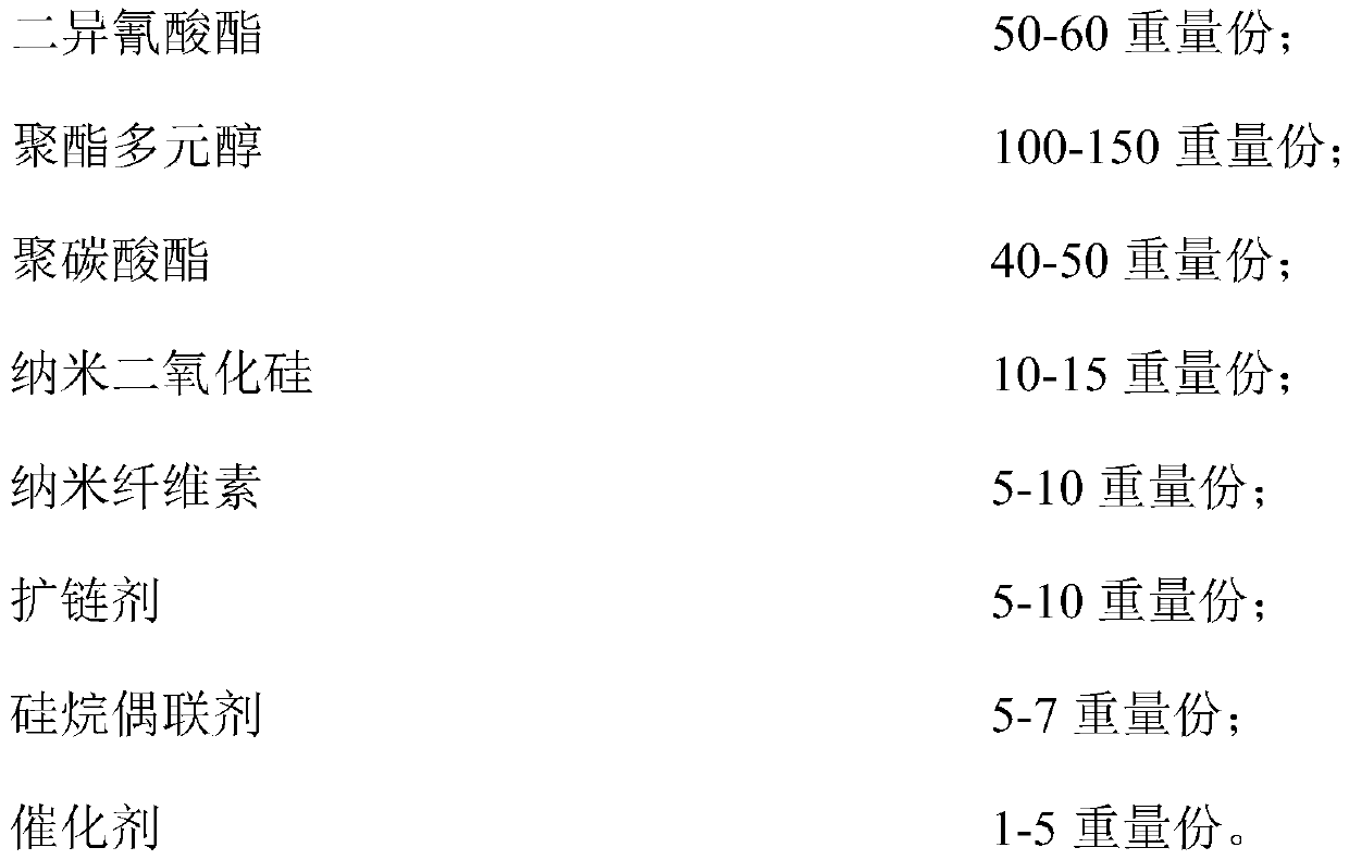 High-transparency thermoplastic polyurethane elastomer for film blowing and preparation method thereof