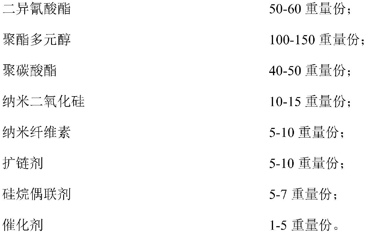 High-transparency thermoplastic polyurethane elastomer for film blowing and preparation method thereof