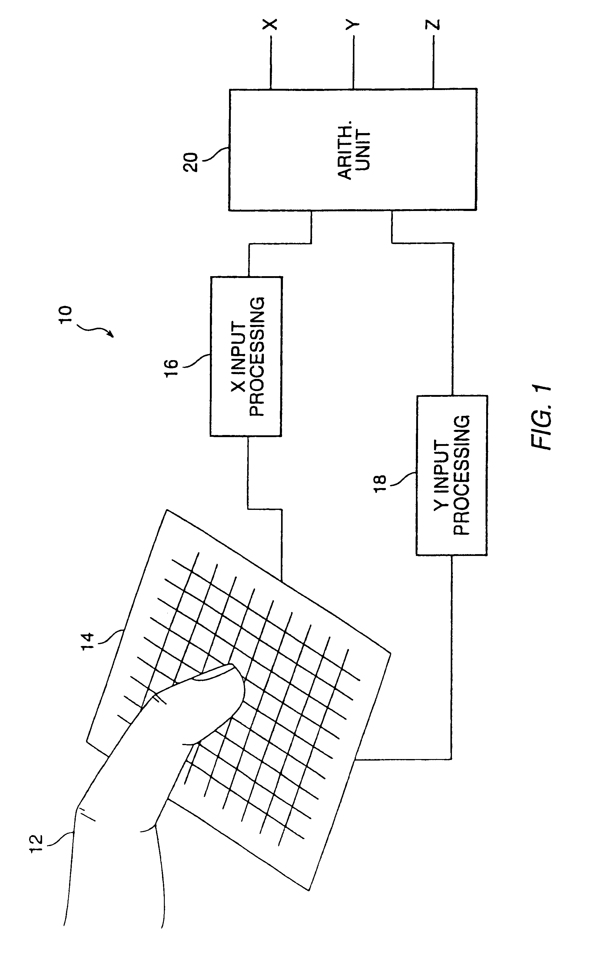Object position detection system and method