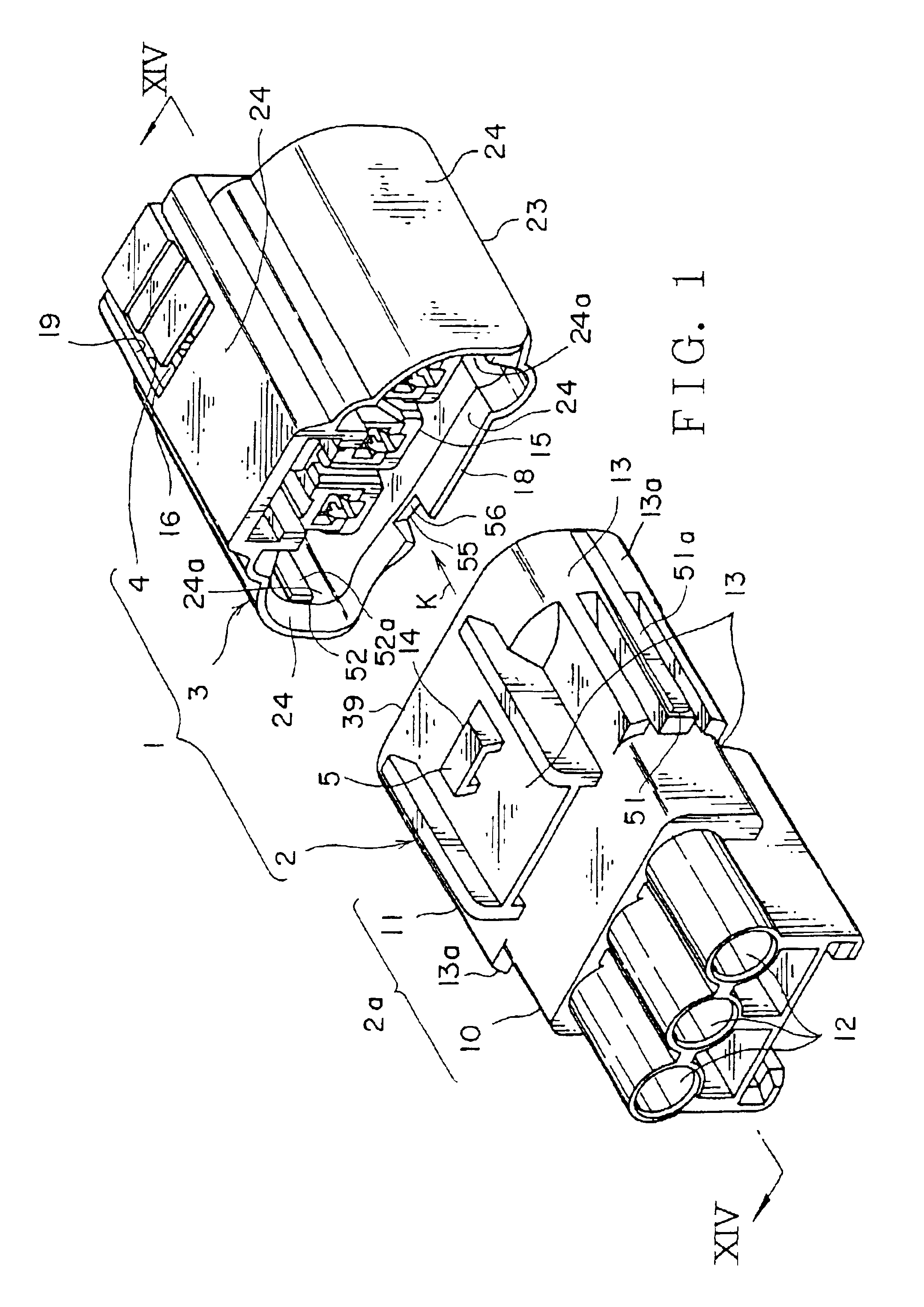Connector and connector housing
