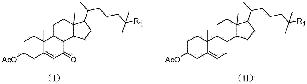 Preparation method of 7-ketone sterides