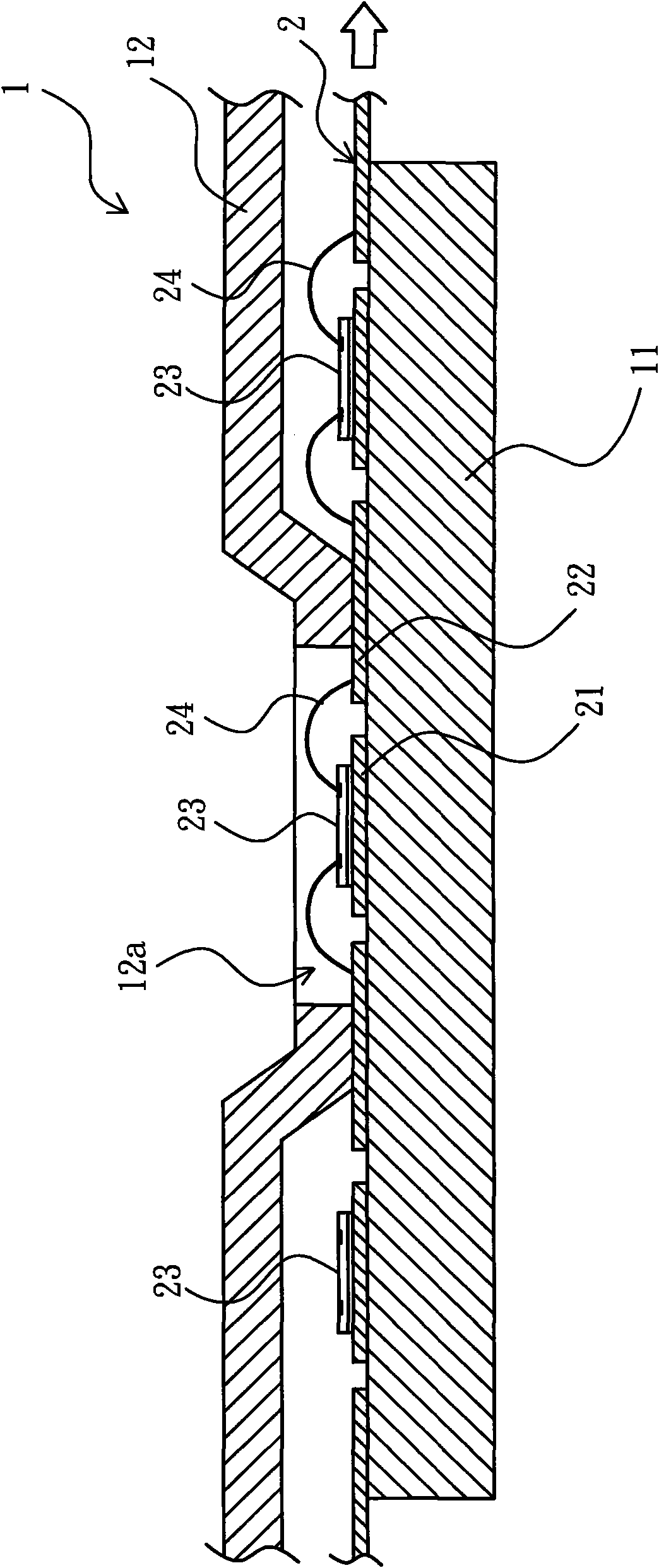 Heating device for semiconductor packaging wire bonding process and fixture thereof