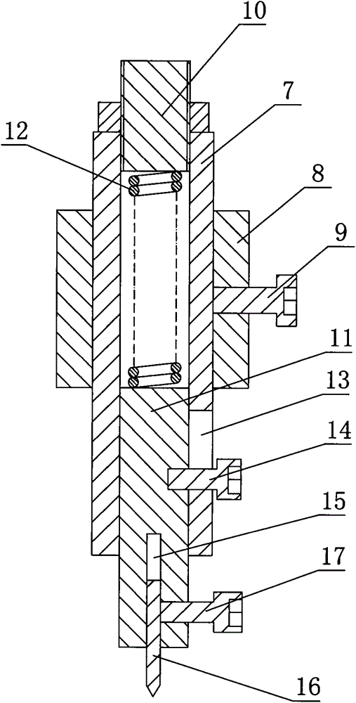 Composite cable guide inner pipe outer surface grooving machine