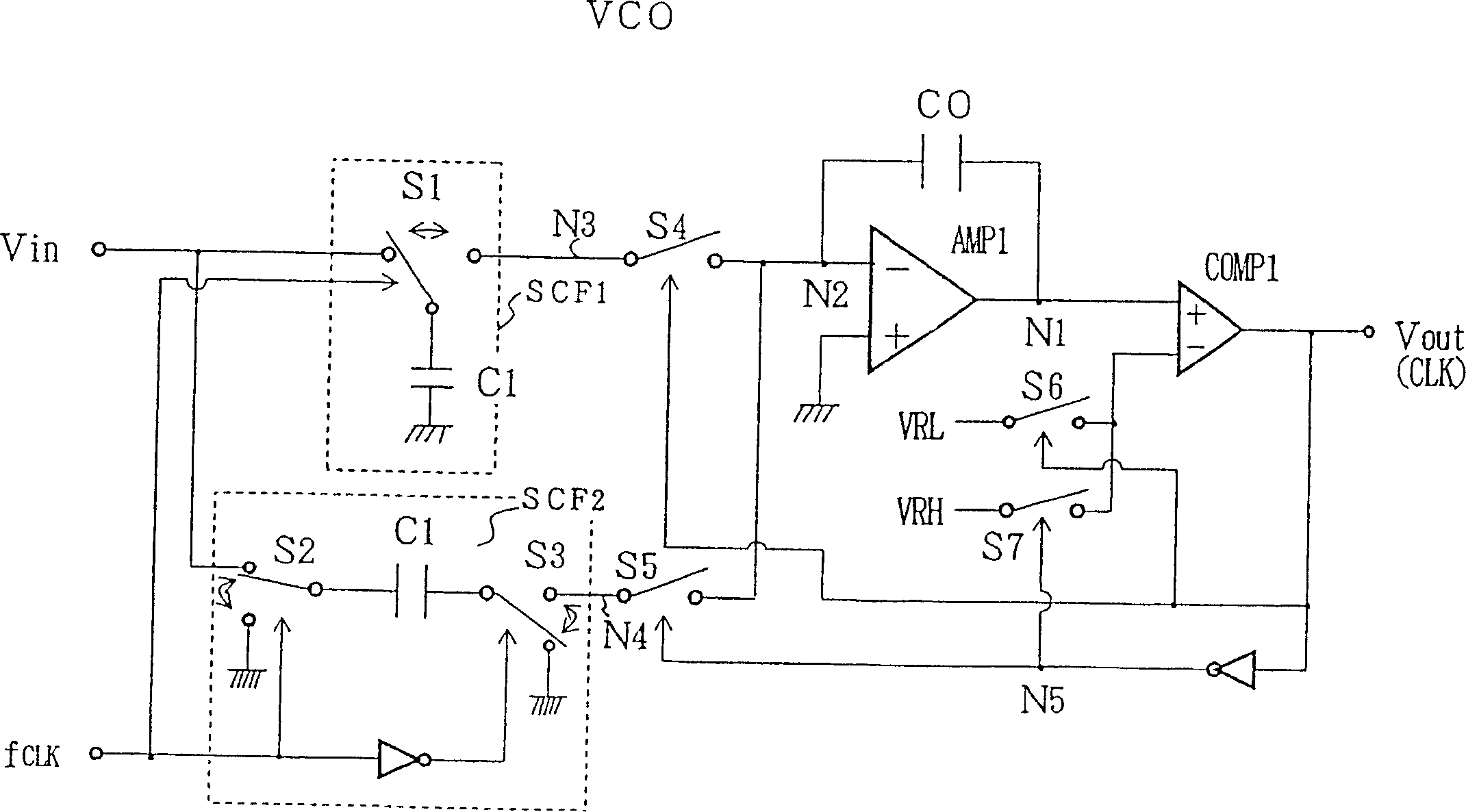 Oscillator and phaselocked loop using the same