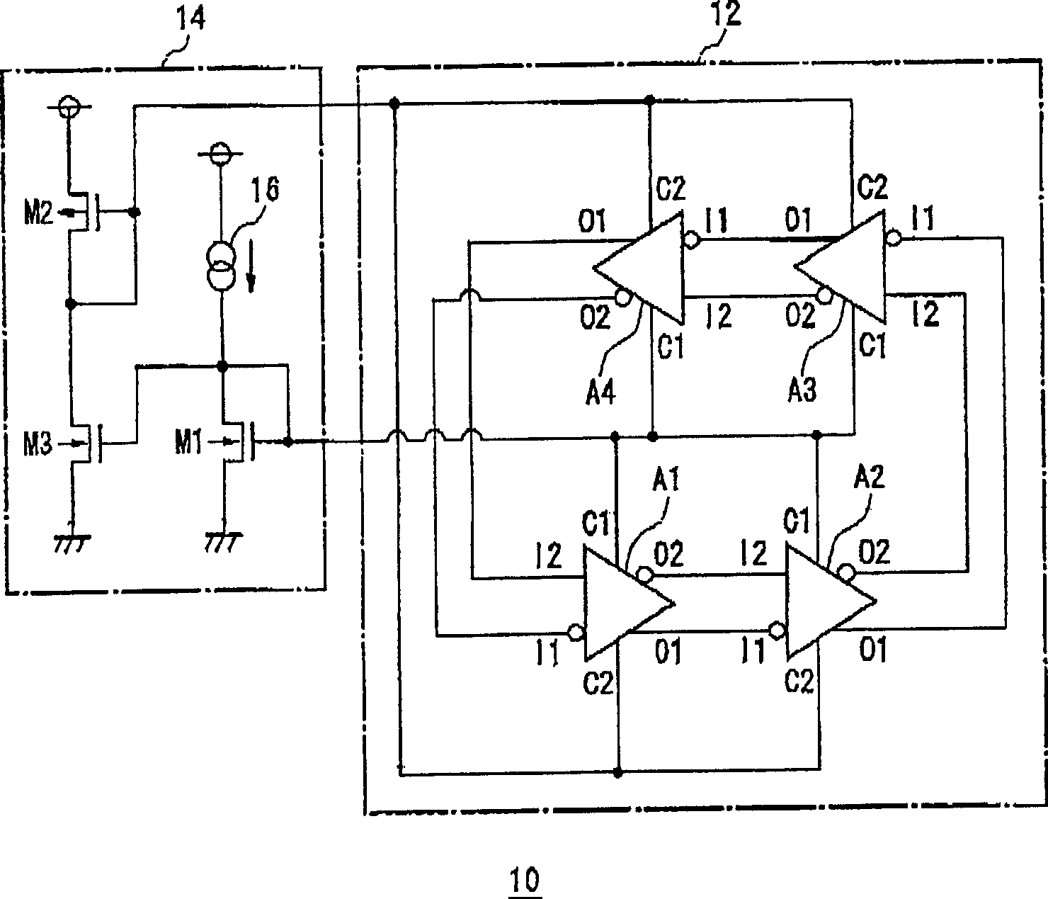 Ring oscillator circuit