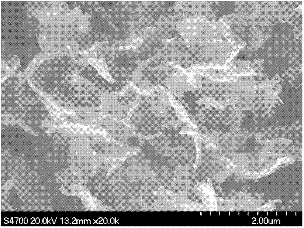 Method for preparing graphene crosslinked type organic aerogel and carbon aerogel by normal-pressure drying