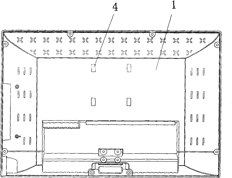Wall hanging device for flat panel televisions