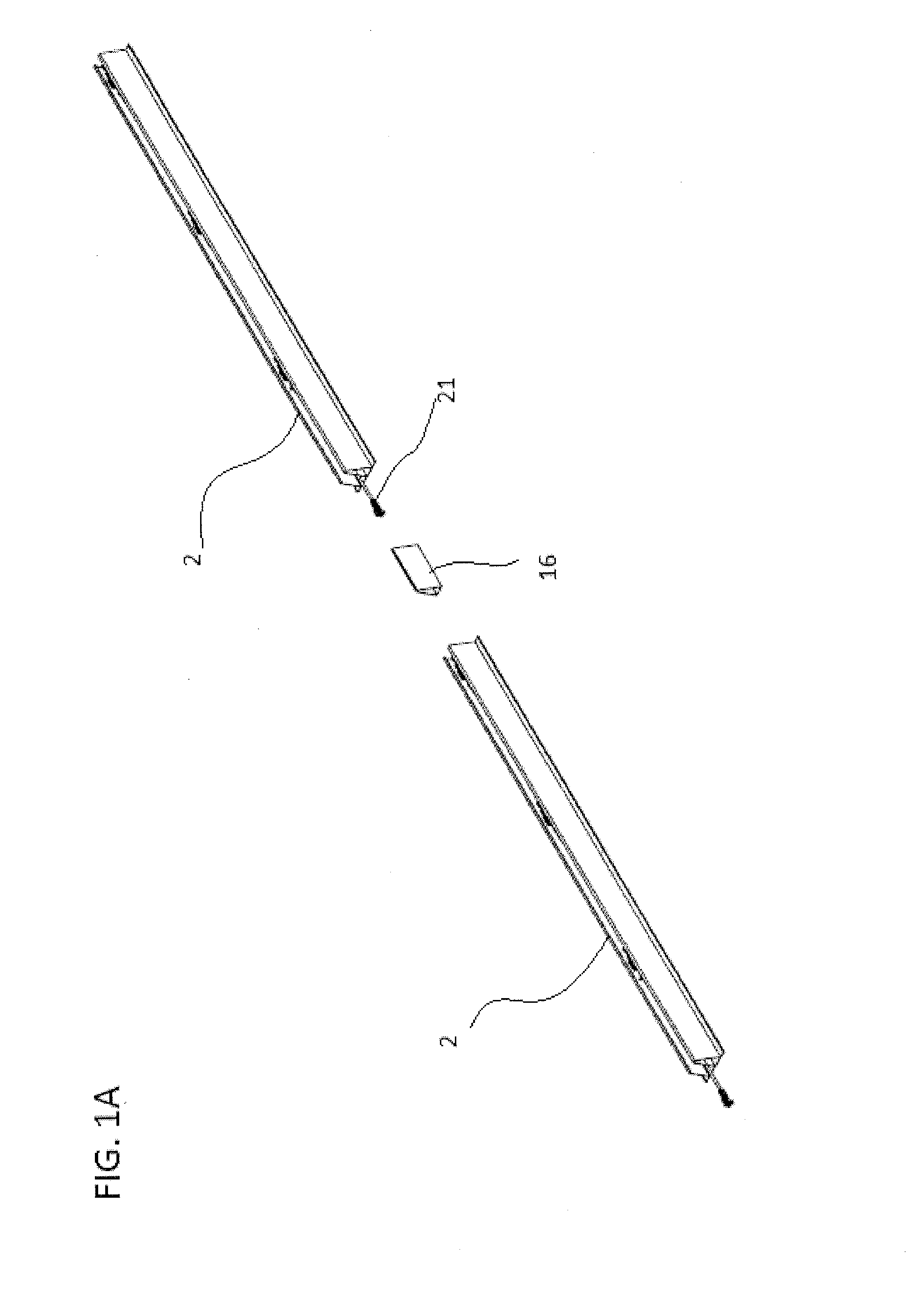 Photovoltaic panel mounting rail with integrated electronics