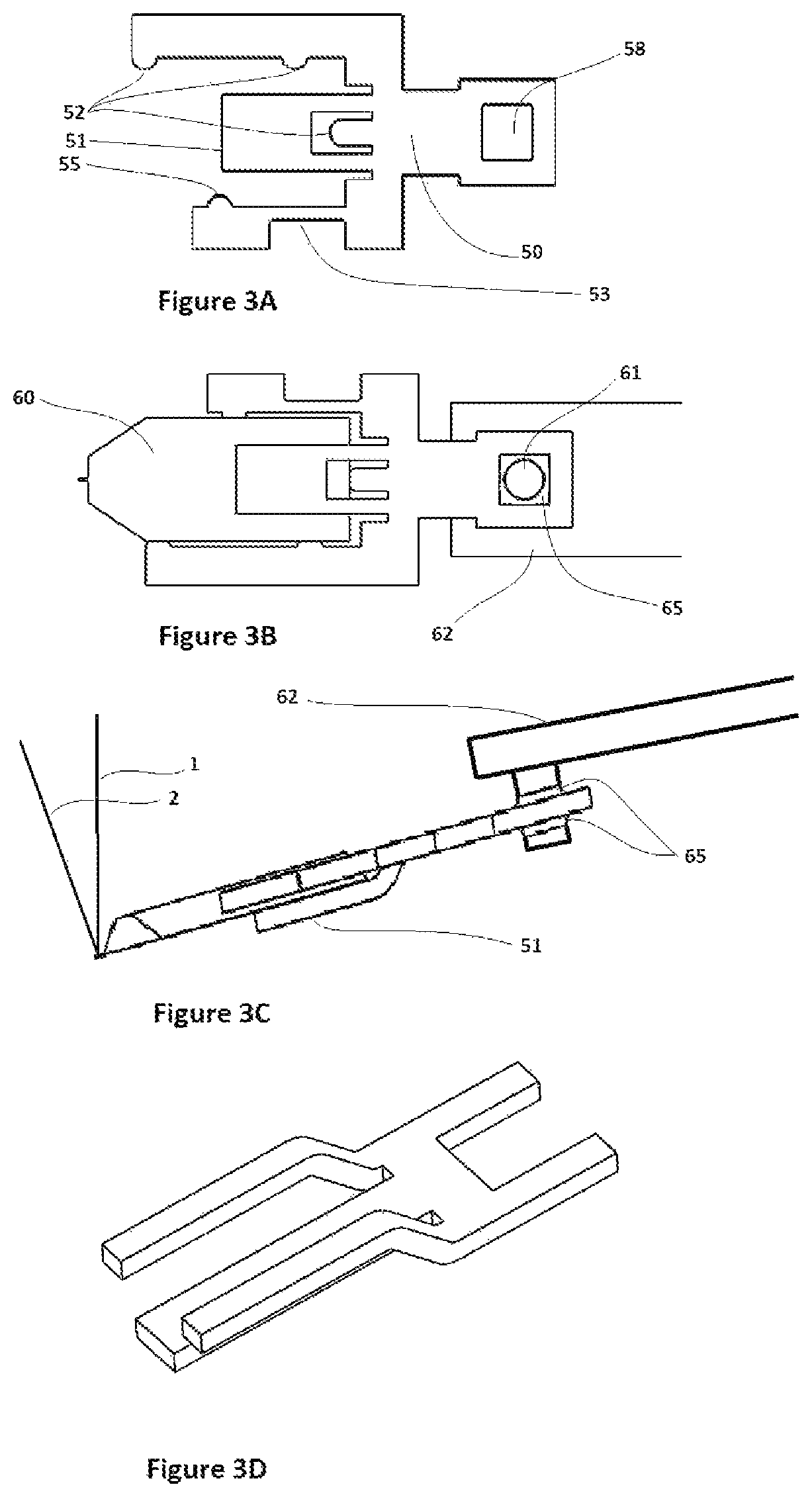 Scanned probe mounting design