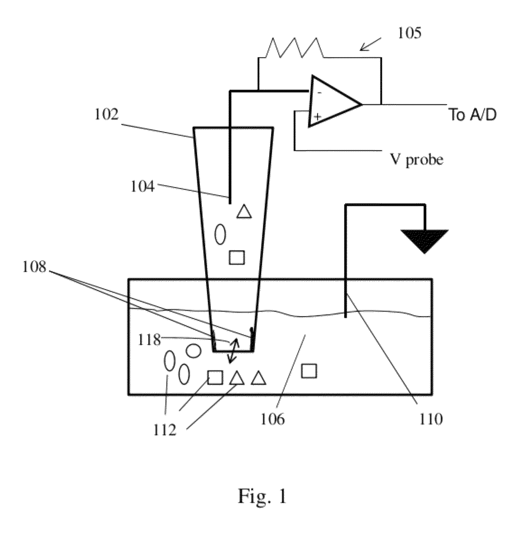 Nanopore device for reversible ion and molecule sensing or migration