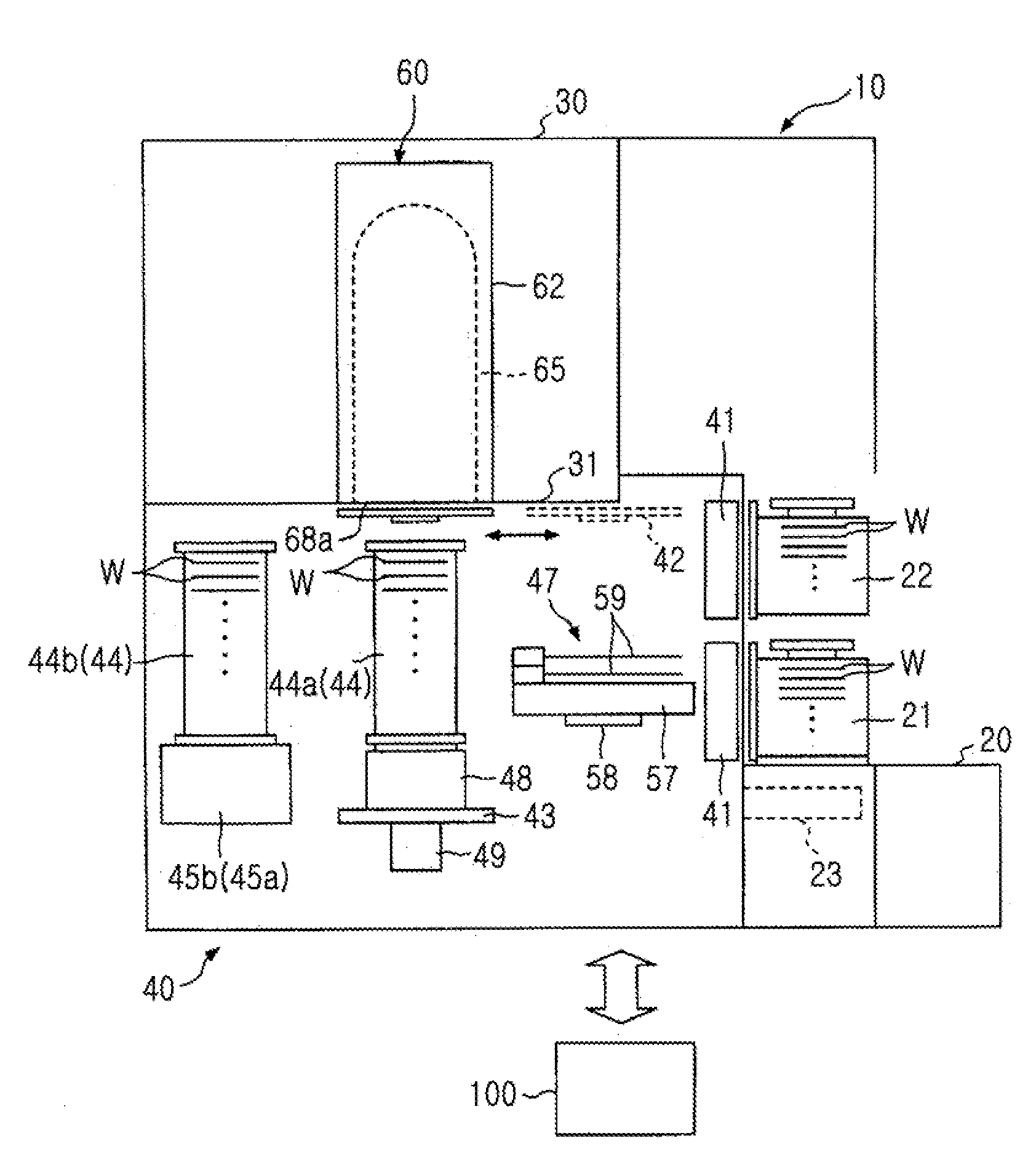 Thermal treatment apparatus, temperature control system, thermal treatment method, temperature control method, and non-transitory computer readable medium embodied with program for executing the thermal treatment method or the temperature control method