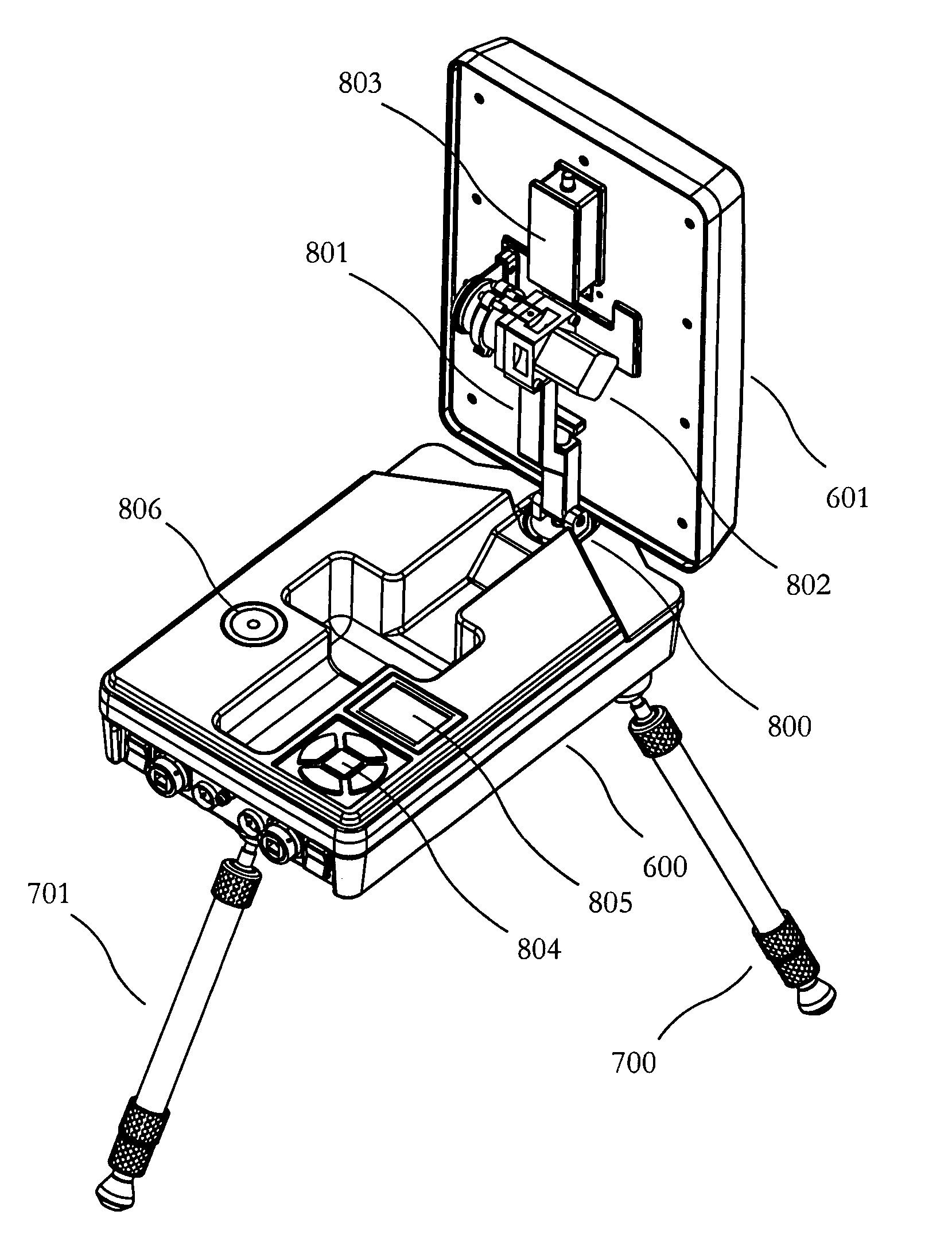 Portable antenna positioner apparatus and method
