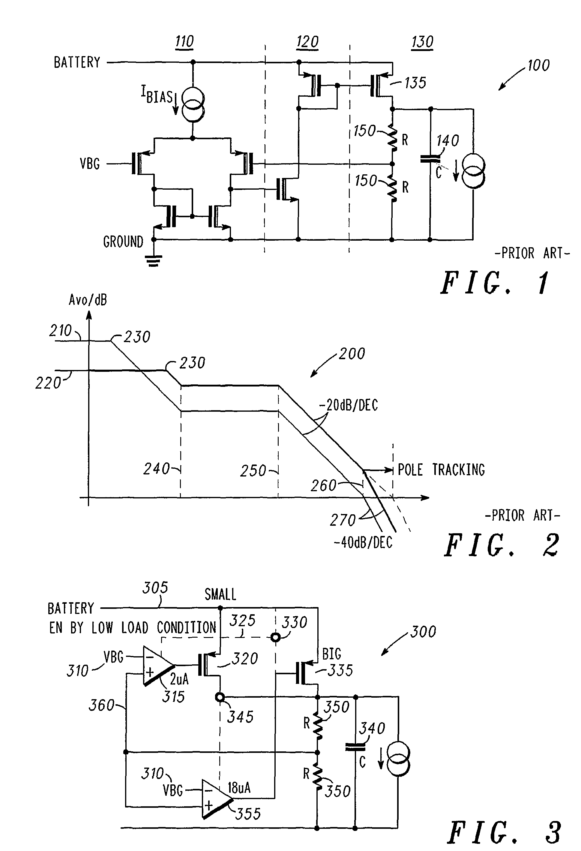 Voltage regulator with pass transistors carrying different ratios of the total load current and method of operation therefor
