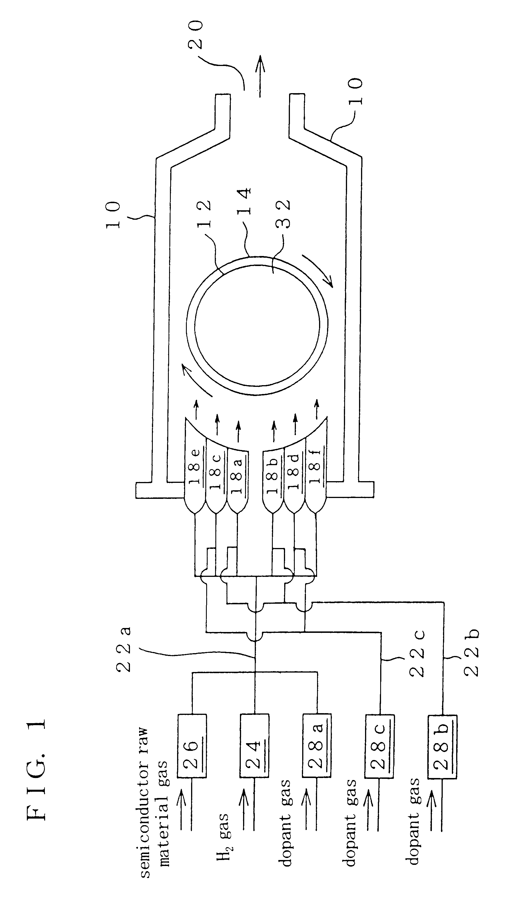 Semiconductor wafer and vapor growth apparatus