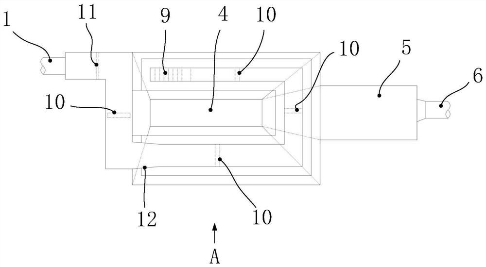 Energy dissipation box