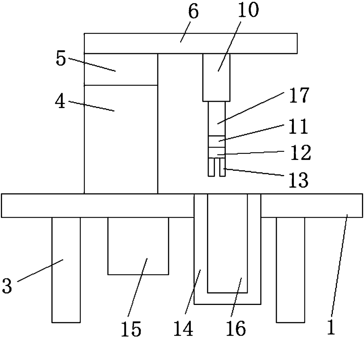 Table type needle detector with sorting function for textile