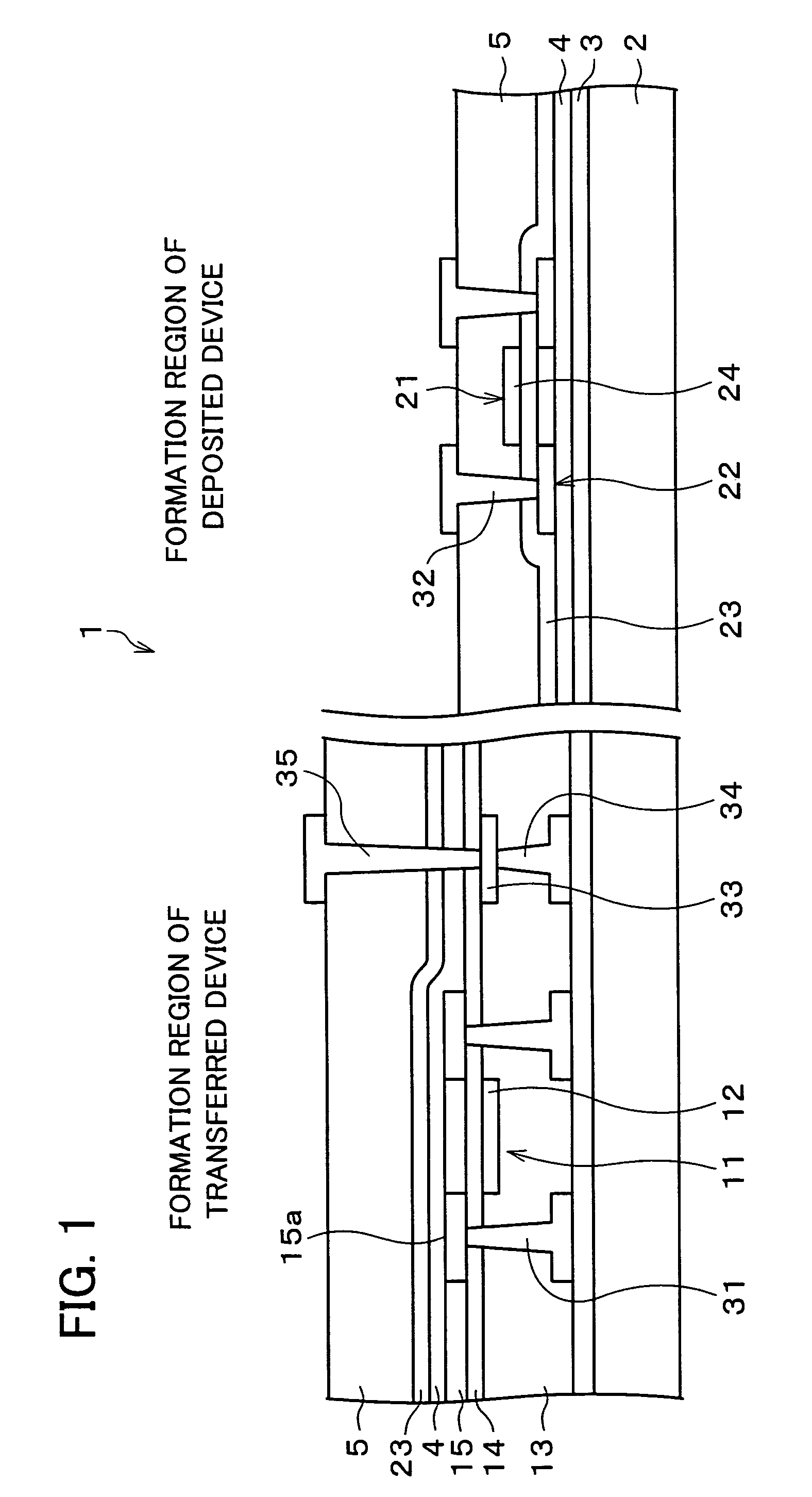 Thin film semiconductor device and fabrication method therefor