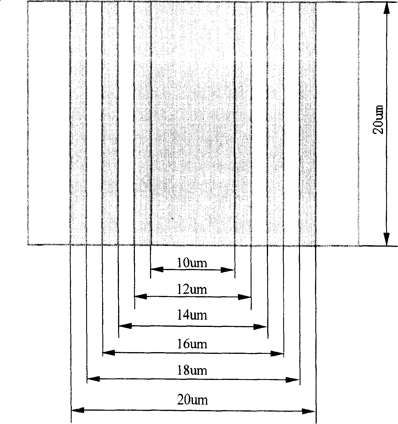 Preparation method of nano multi-step height sample plate