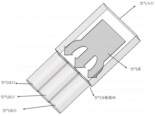 Ventilation and refrigeration system provided with high-pressure and low-pressure water replenishing device