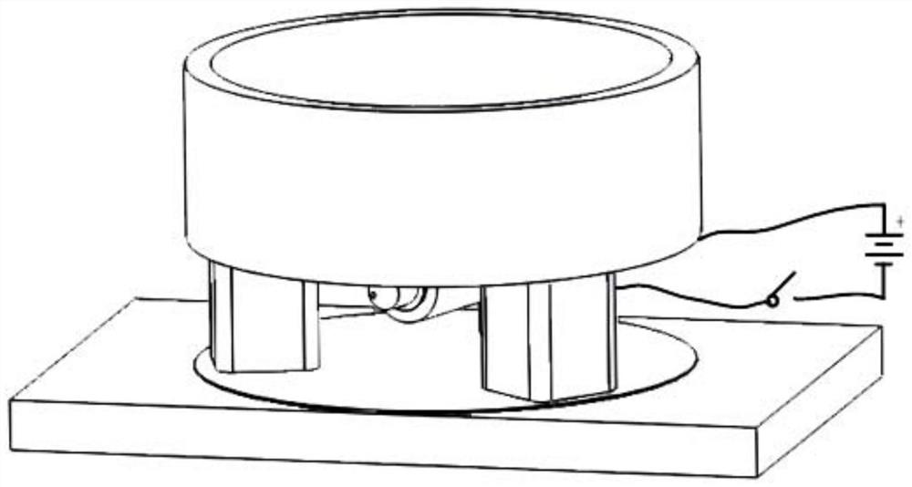 SMD component flipping device and method