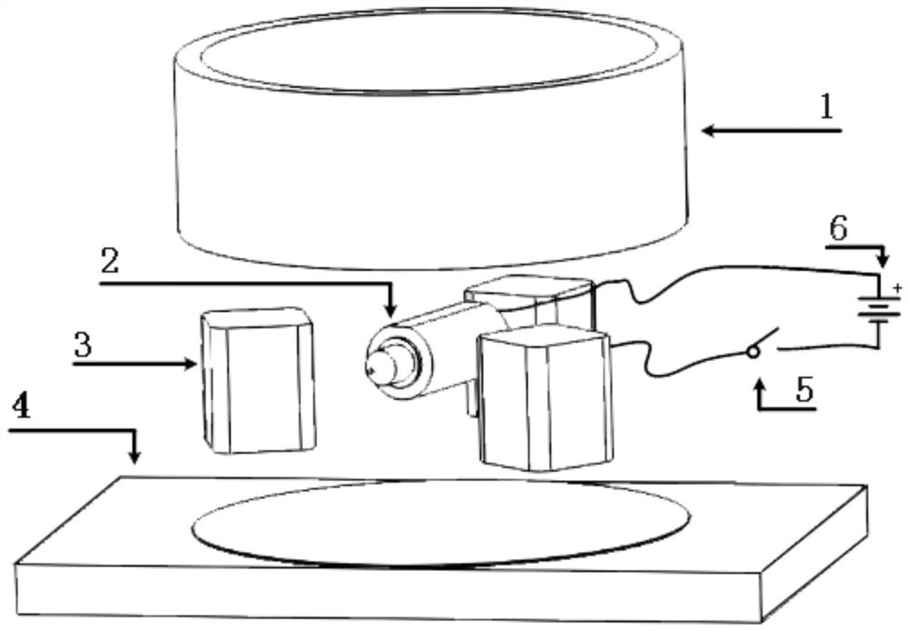 SMD component flipping device and method