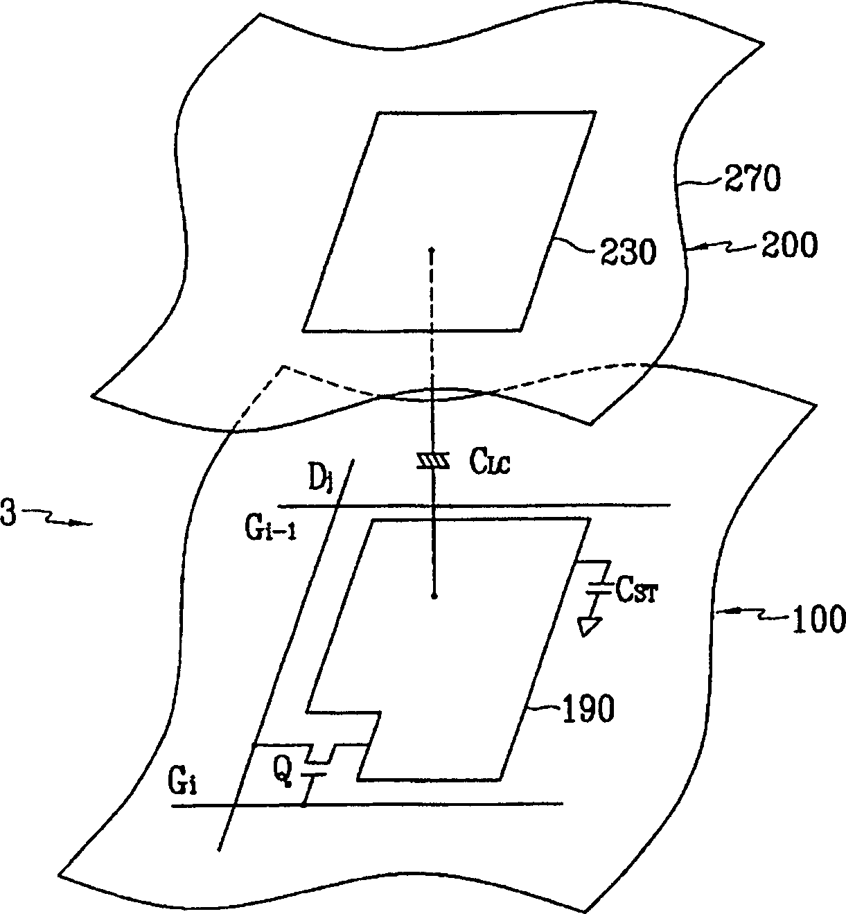 Liquid crystal display, and method and system for automatically adjusting flicker of the same