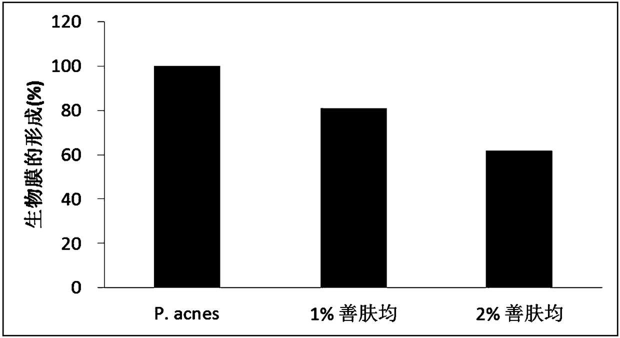 Acne-removal concentrate and application thereof