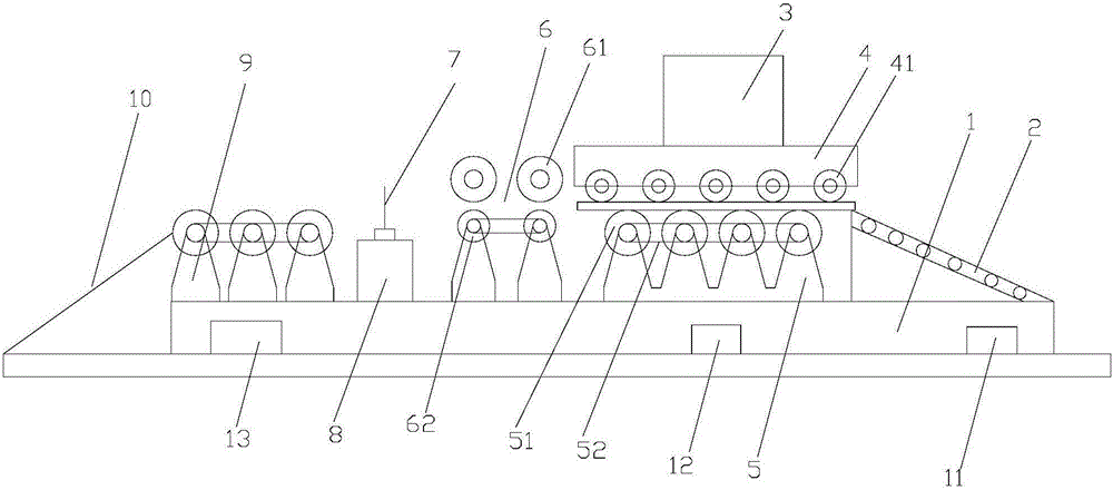 Anti-rollback steel plate leveler with infrared detector