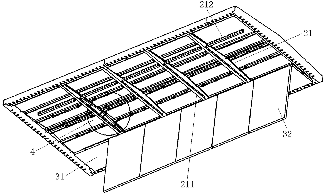 Prefabricated cabin and cabin roof thereof
