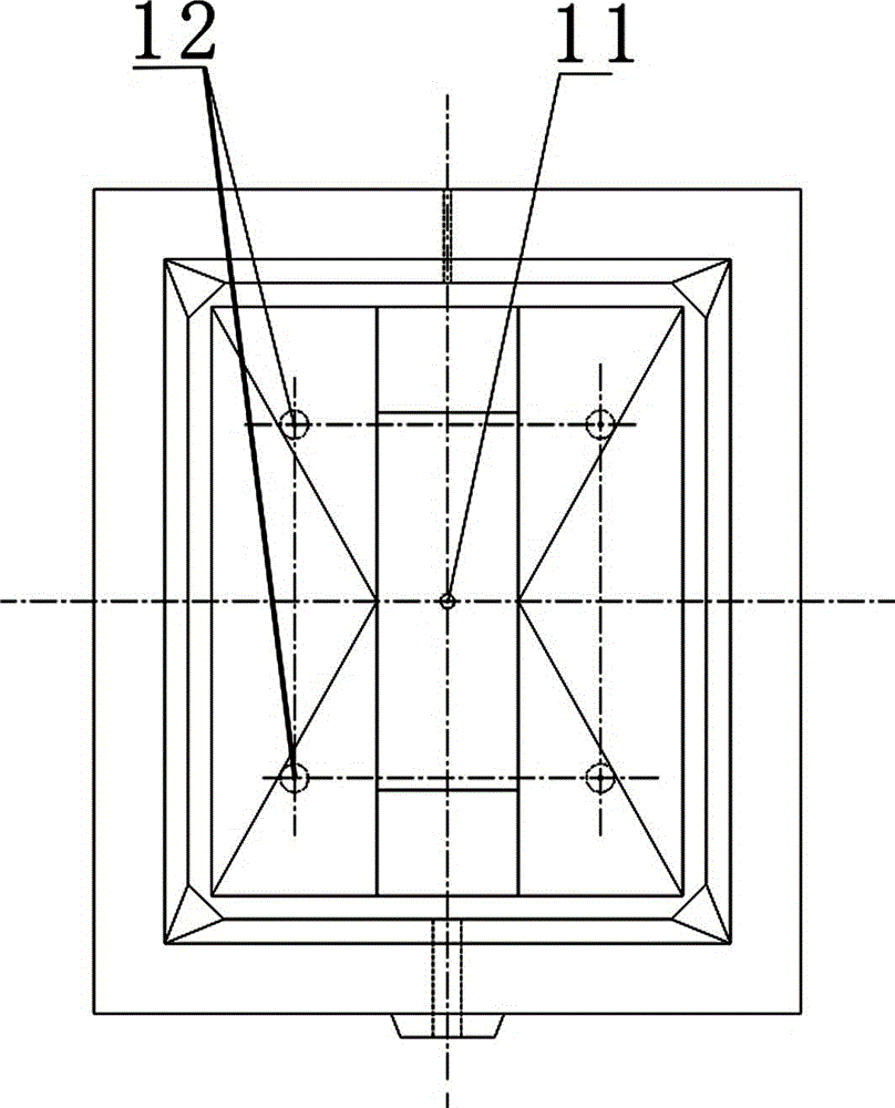 An optical glass furnace melting pool