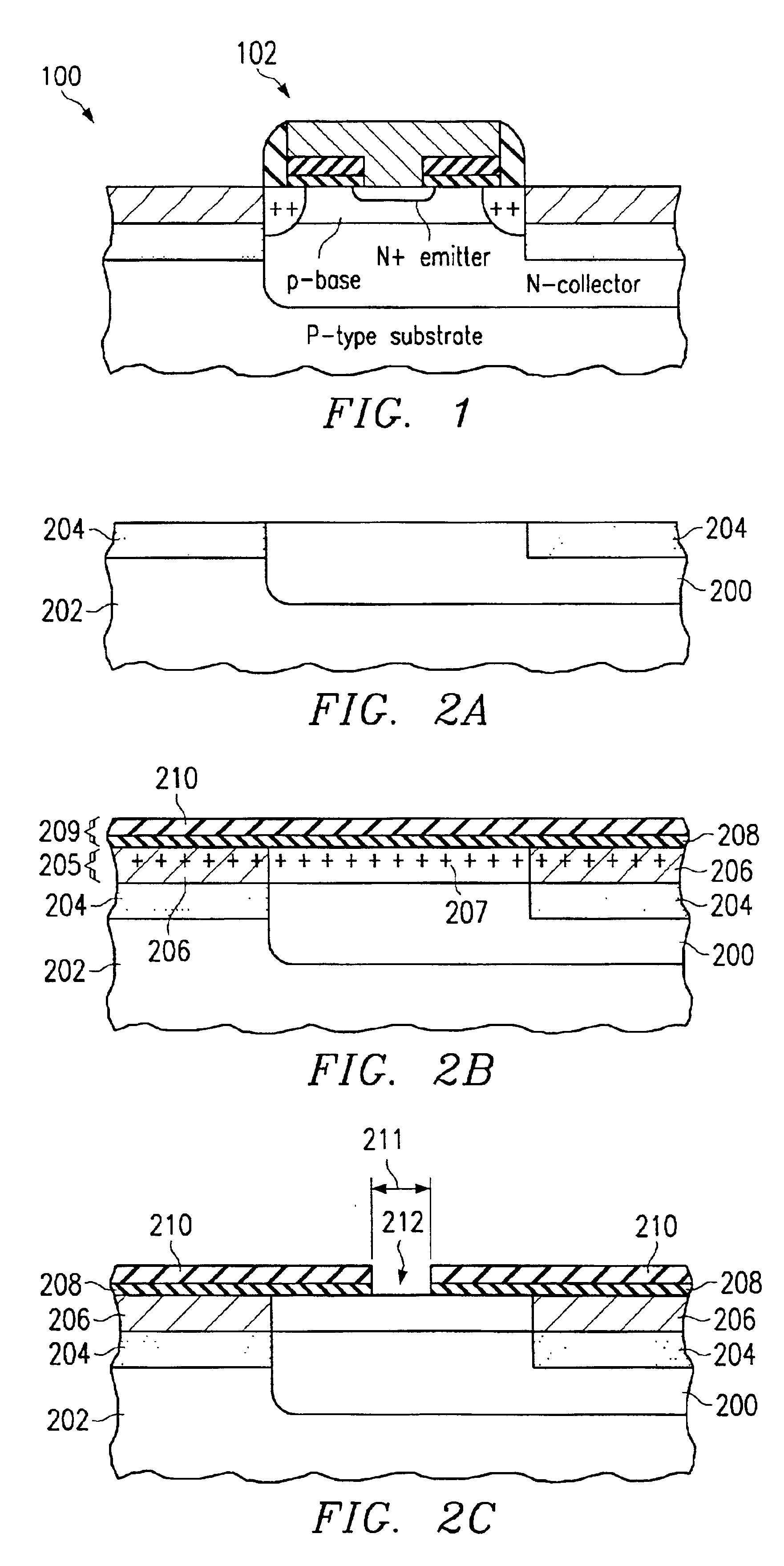 Method for manufacturing a bipolar junction transistor