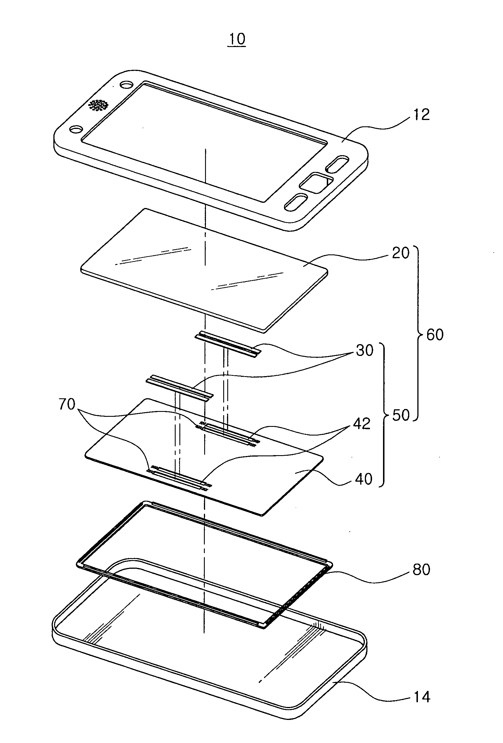Haptic feedback device and electronic device having the same