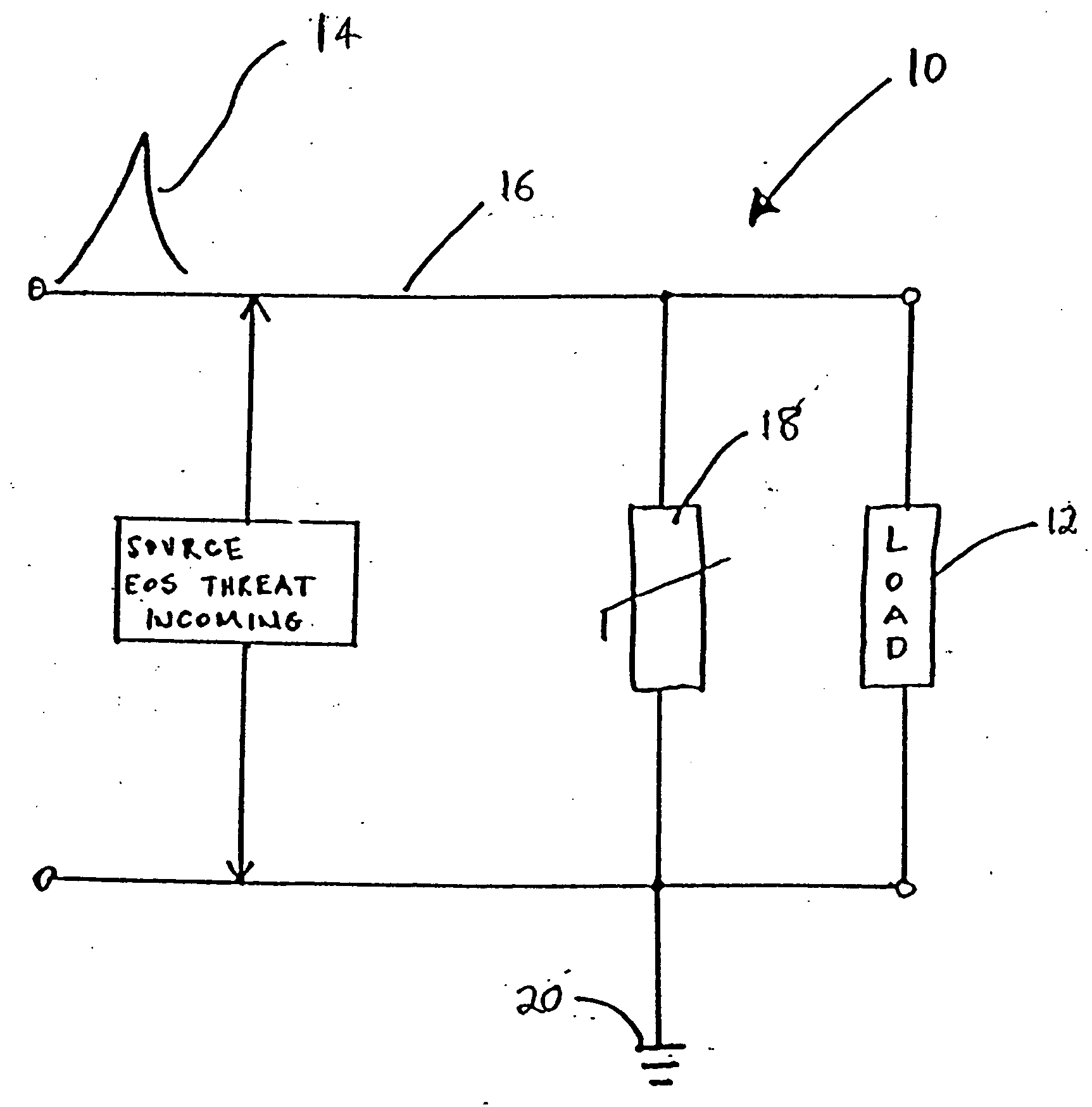 Direct application voltage variable material, devices employing same and methods of manufacturing such devices
