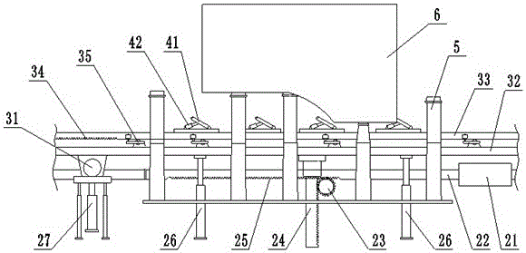 A lifting and reciprocating transmission system for body assembly and welding