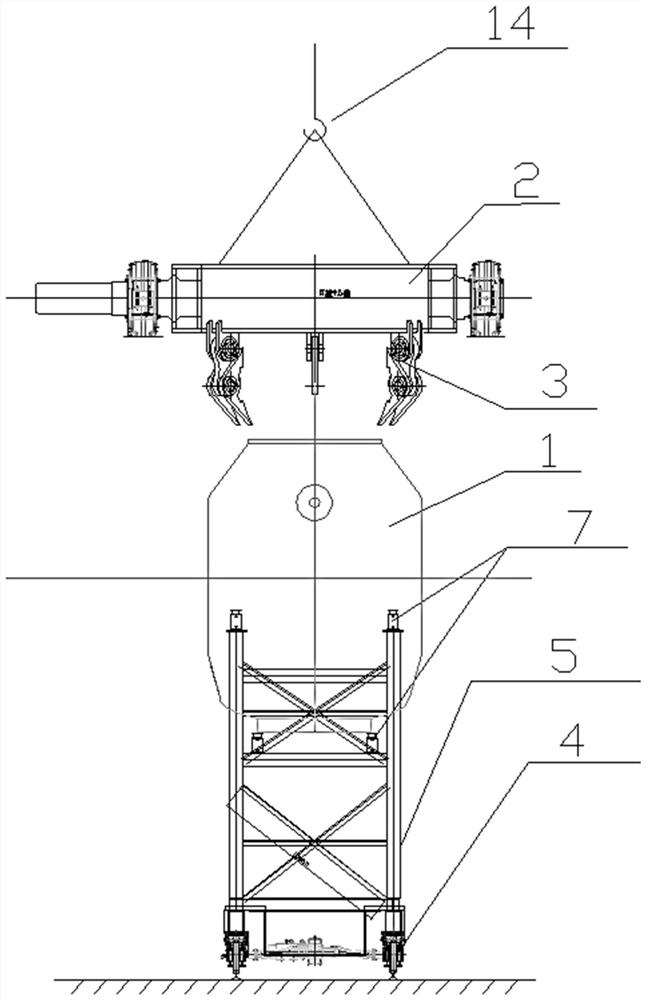 Converter equipment mounting method