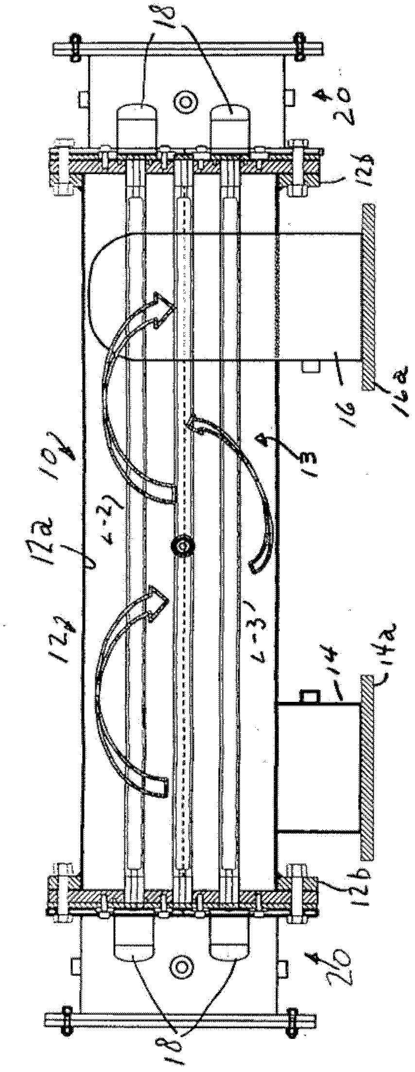 Apparatus for installation of ultraviolet system for ballast water treatment in explosive atmosphere of shipboard pump rooms and offshore platforms