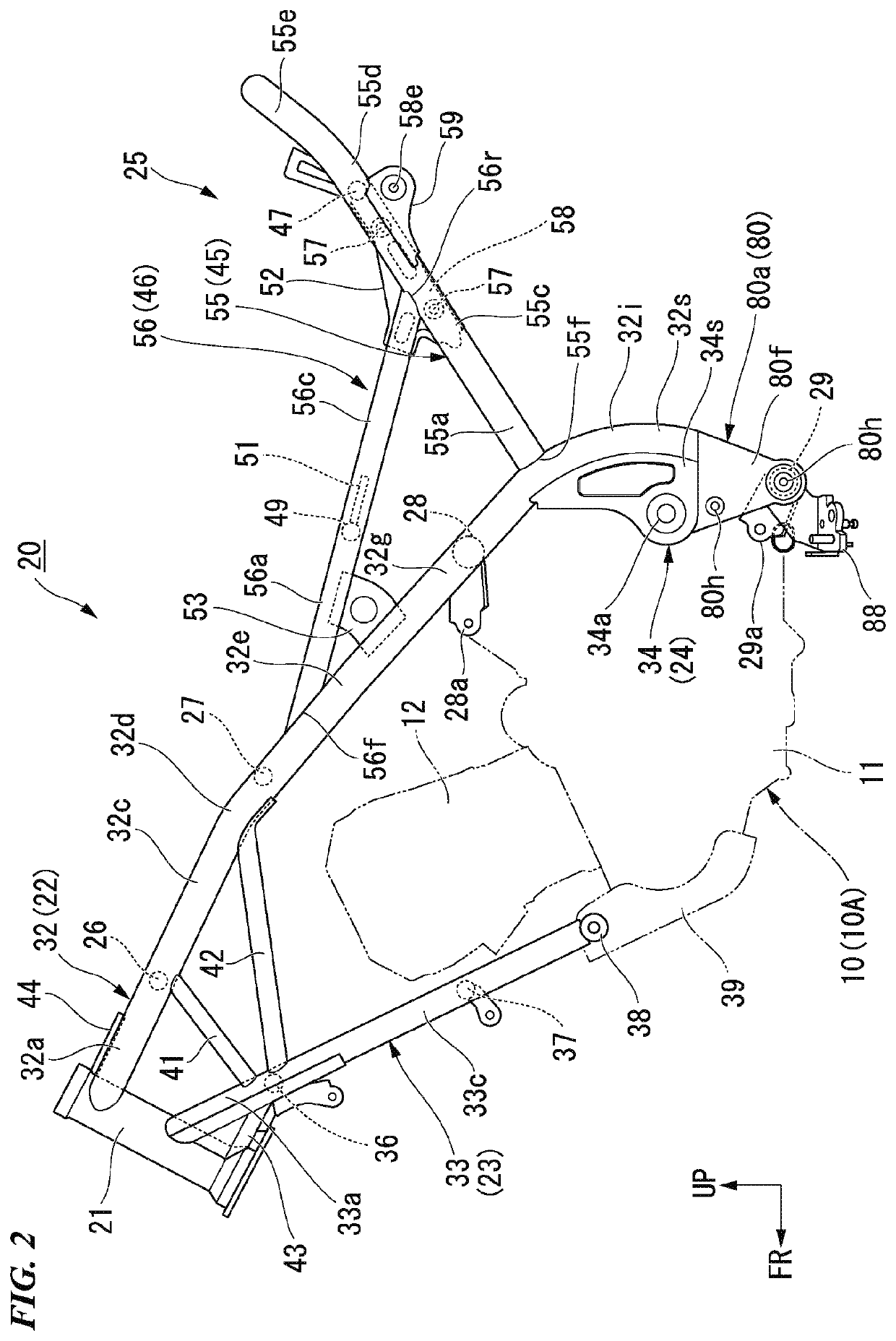 Saddle riding vehicle