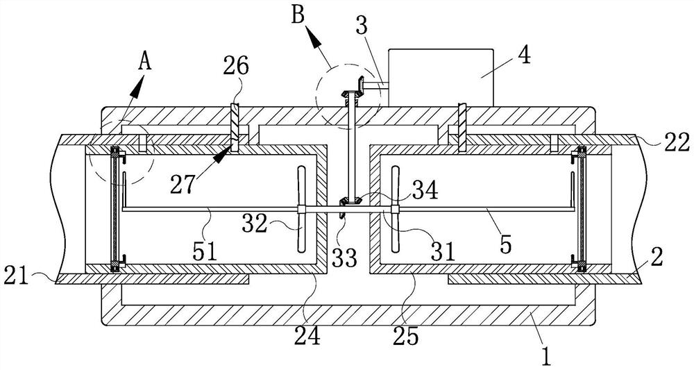 Telescopic tidal power generation device