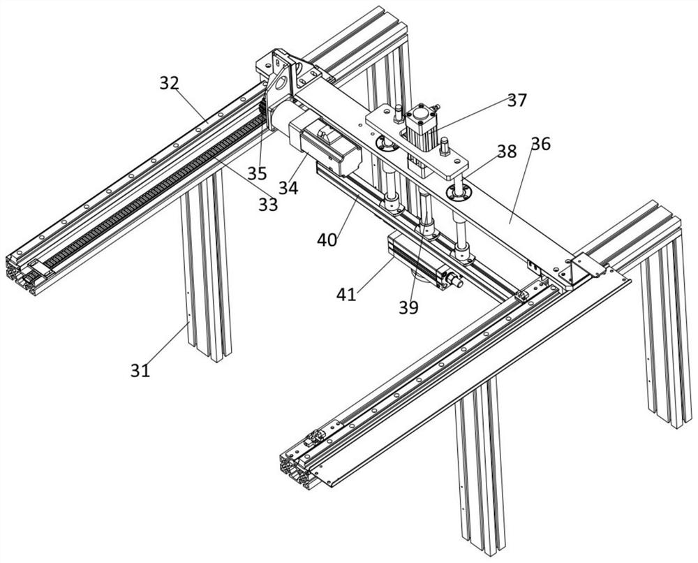 Intelligent correction, detection and classification device for aircraft engine nuts and correction, detection and classification method