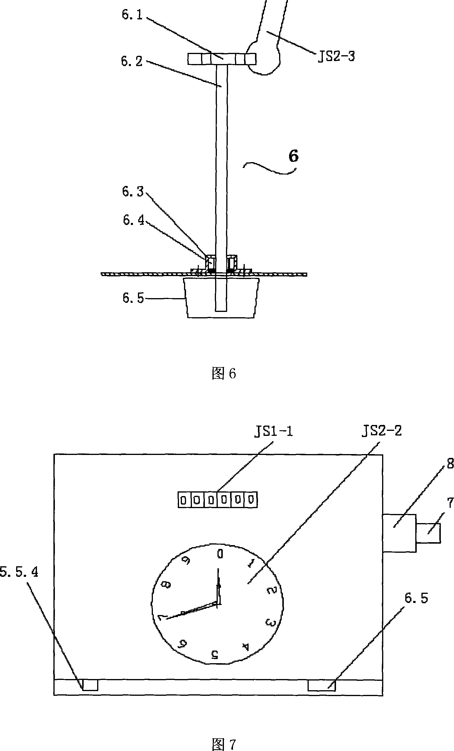 Status indicator of arrester with gap line