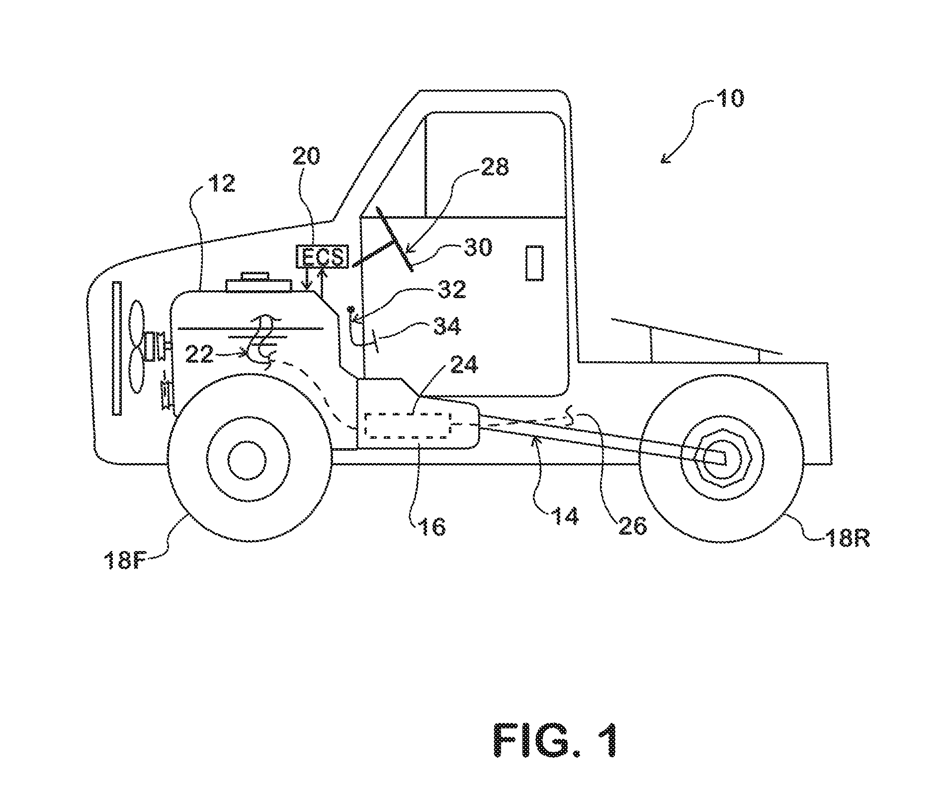 System and method for driver-initiated regeneration of a diesel particulate filter while a motor vehicle is parked
