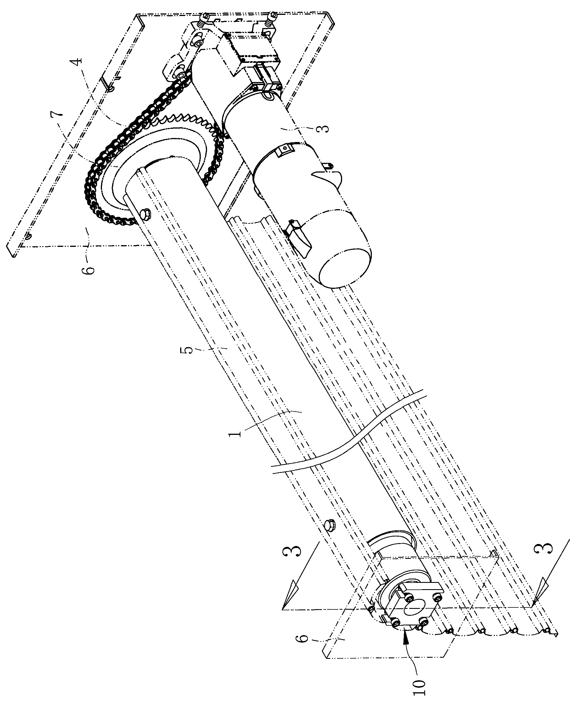 Safety device of electric iron rolling door