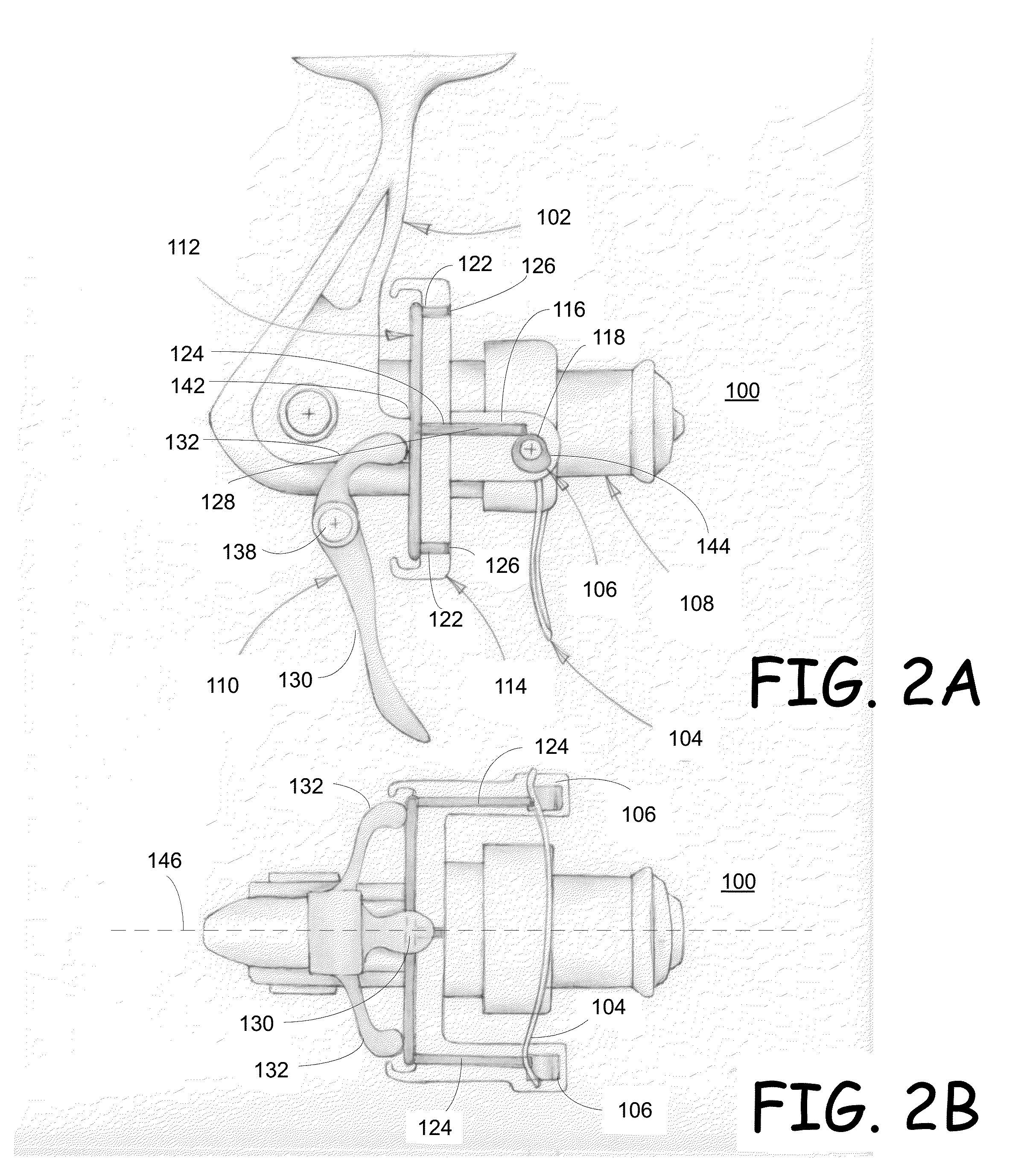 Bowfishing reel with automatic bail open