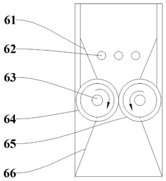 A kind of multiphase organic waste comprehensive feed pyrolysis device